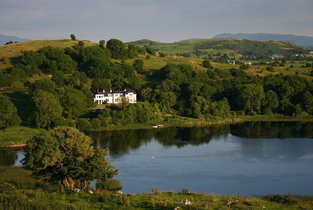 The House on The Hill Overlooking Lough Gur Lough Gur, Co … Flickr