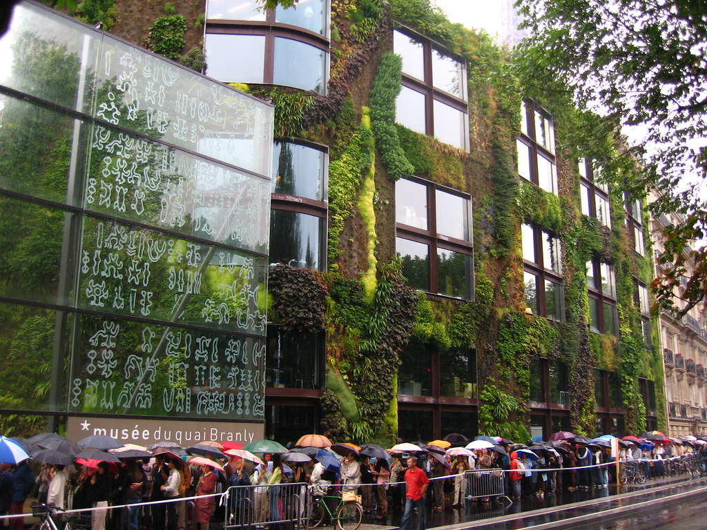 façade végétalisée de Patrick Blanc The Musée du quai Bran… Flickr