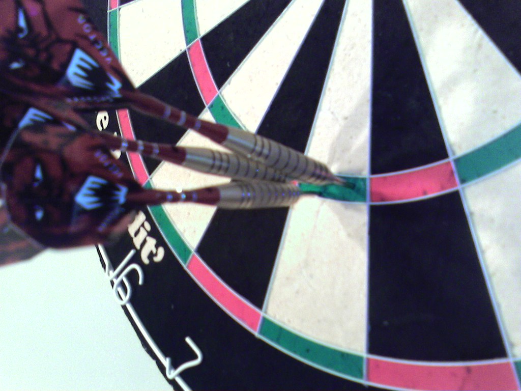 Dart Throws, Three Triple 19, from the right My highest da… Flickr
