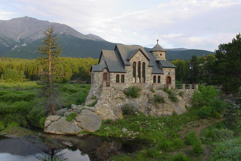 St. Malo Church church on the edge of Estes Park,… Flickr