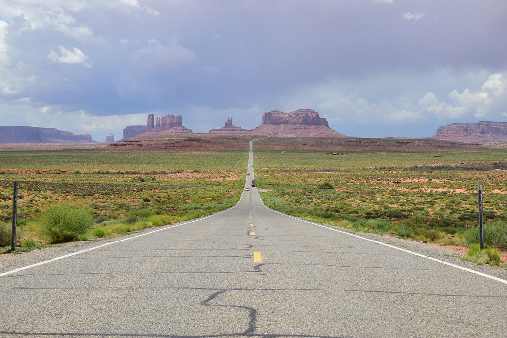 Mile marker 13 at Highway US163, Utah another famous scen… Flickr