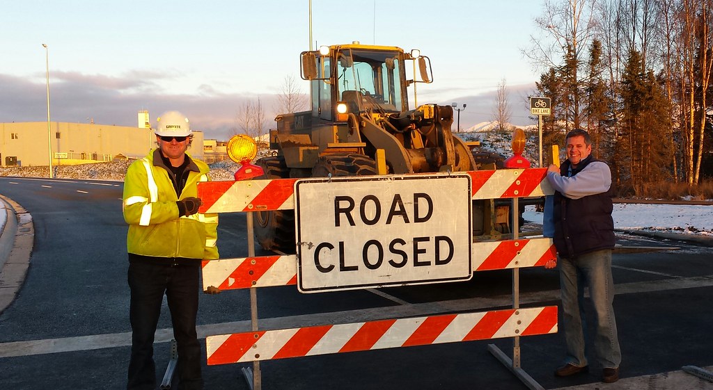 Rep Tuck helping to open Dowling Road Extension Rep. Chris Tuck Flickr