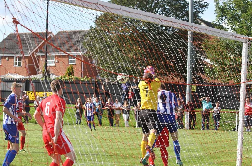 North Shields A 10 10 Keeper Bannon fumbles the ball and … Flickr