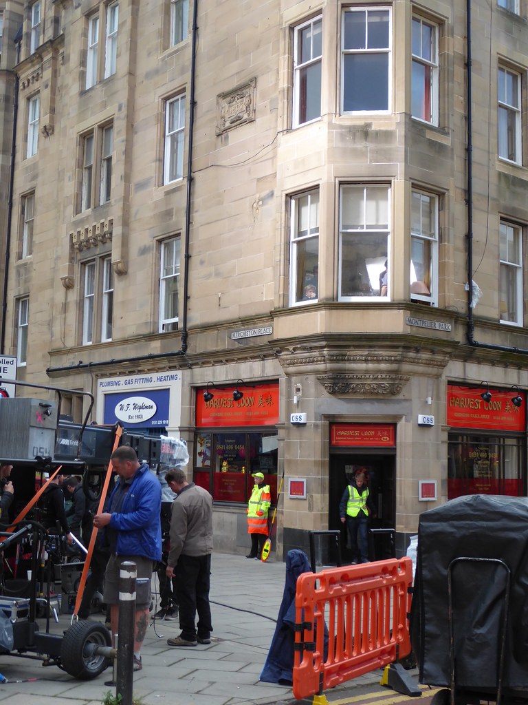 Trainspotting 2 location filming, Bruntsfield, Edinburgh Flickr