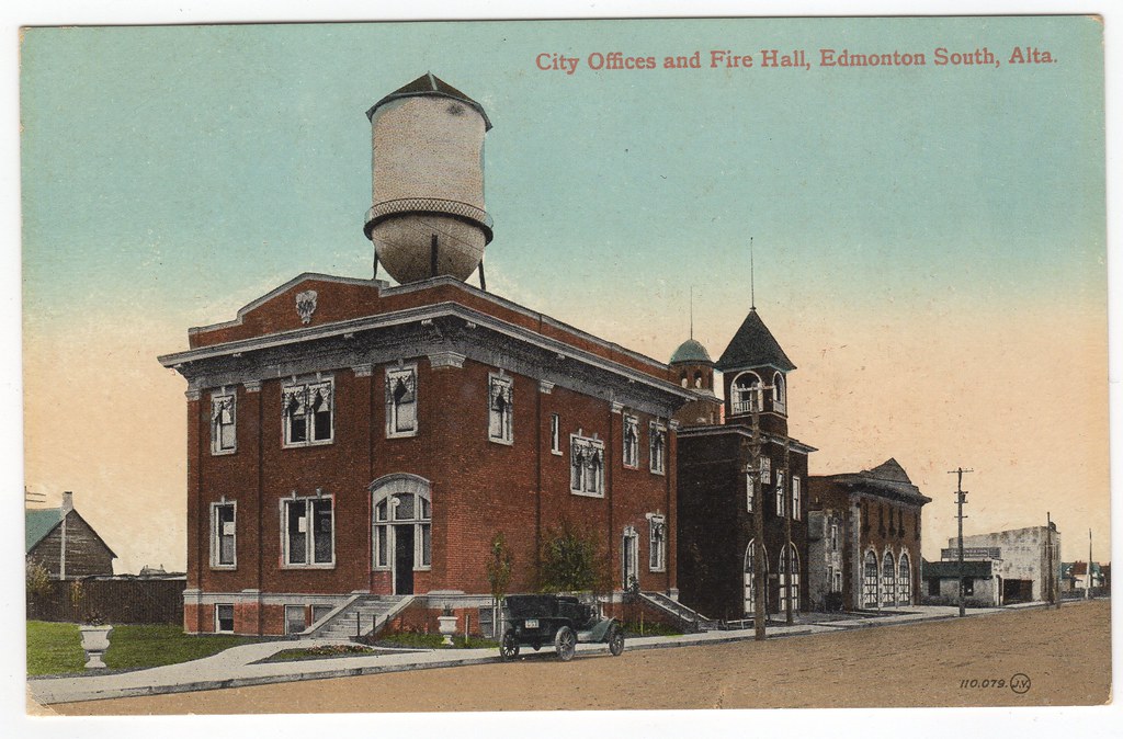 City Offices and Fire Hall, Edmonton South, Alberta Flickr