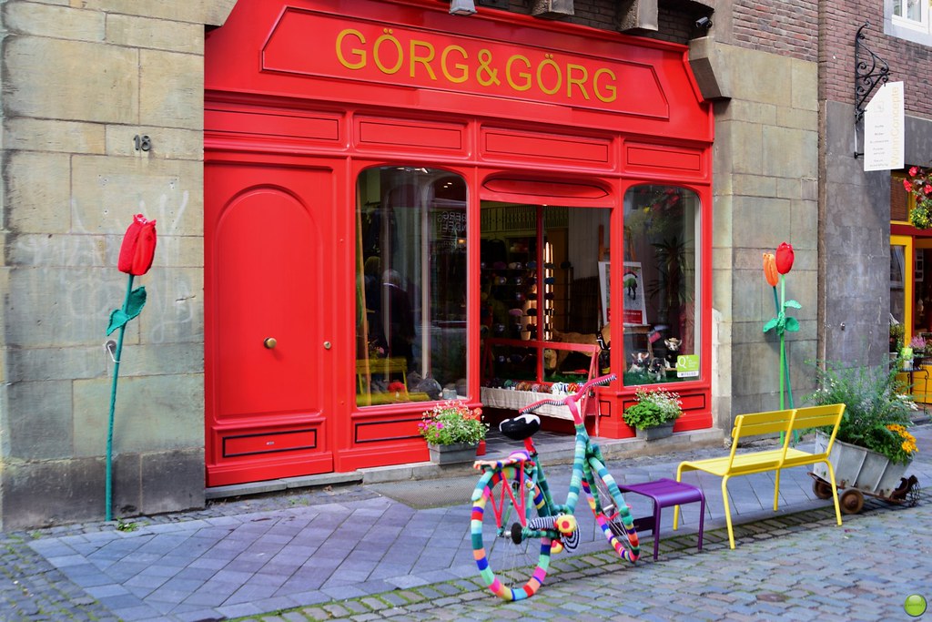 Yarn shop Photo taken in Aachen, Germany. www.goergwolle.d