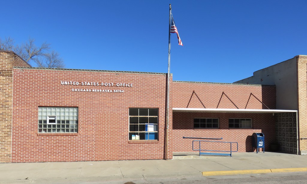 Post Office 68764 (Orchard, Nebraska) Orchard is a small t… Flickr