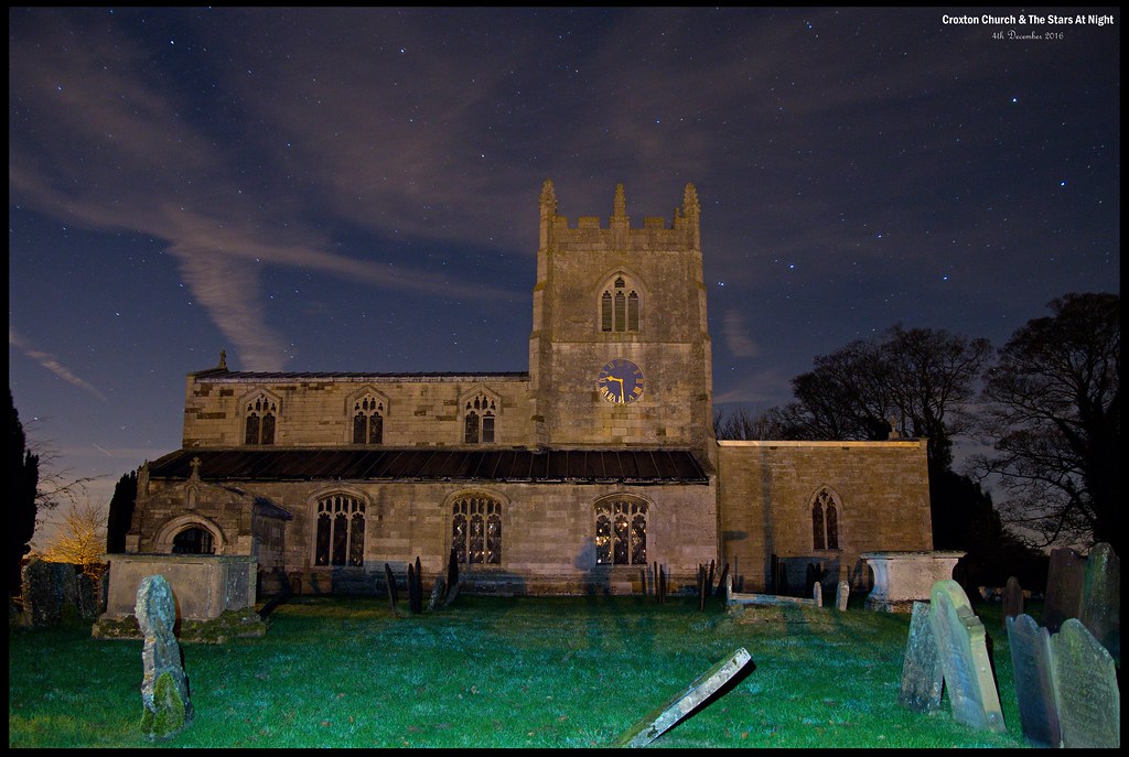 Croxton Church & The Sky At Night The Village Church at Cr… Flickr