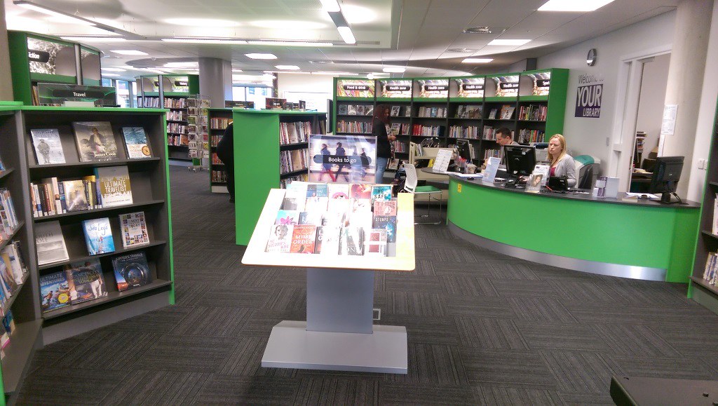 Stafford library Visited by members of the Libraries Taskf… Flickr