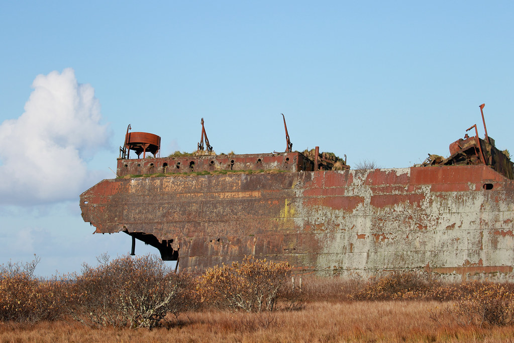 USS Coldbrook, Middleton Island, Alaska. The USS Coldbrook… Flickr