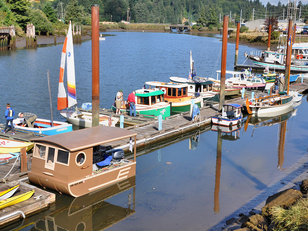 Port of Toledo Wooden Boat Show, Aug. 1921st (The Oregon Toledo, not