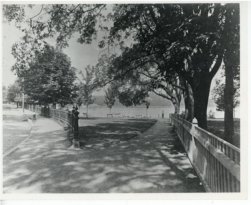 Jamaica Pond at Pond Street Title Jamaica Pond at Pond St… Flickr