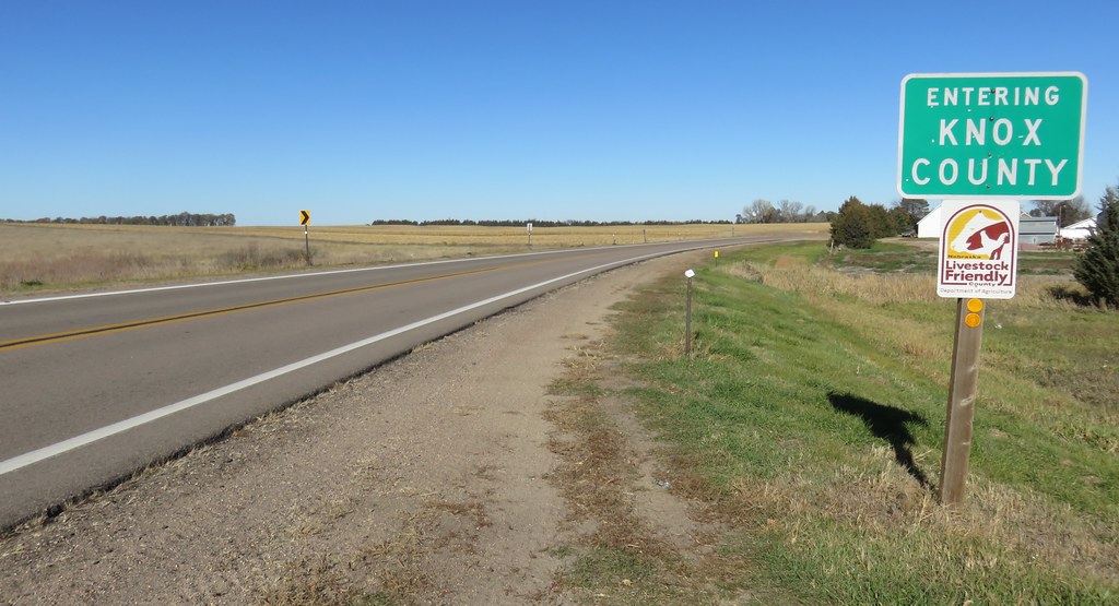 Entering Knox County (Knox County, Nebraska) As seen from … Flickr