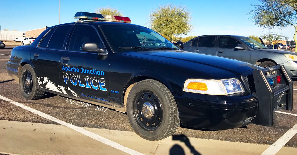 Apache Junction Arizona Police Ford Crown Victoria Polic… Flickr