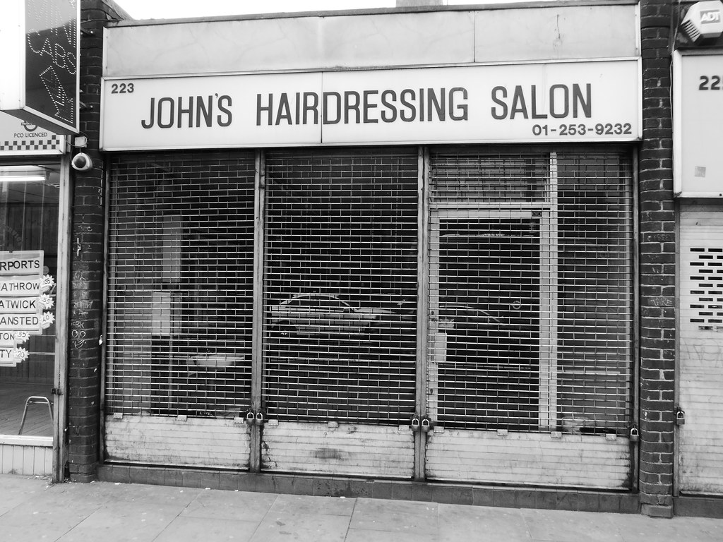 John's Hairdressing Salon duncan c Flickr