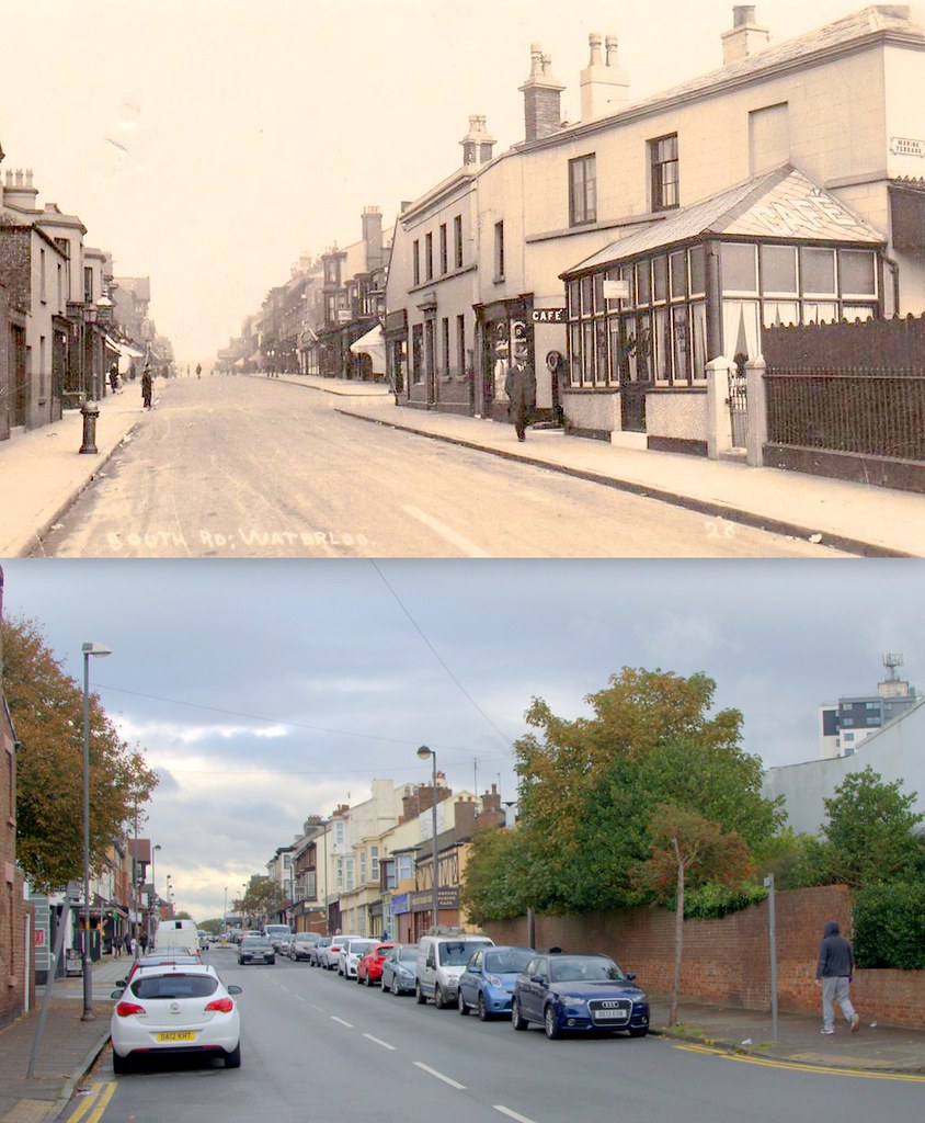 South Road, Waterloo, 1928 and 2016 All these photos can a… Flickr