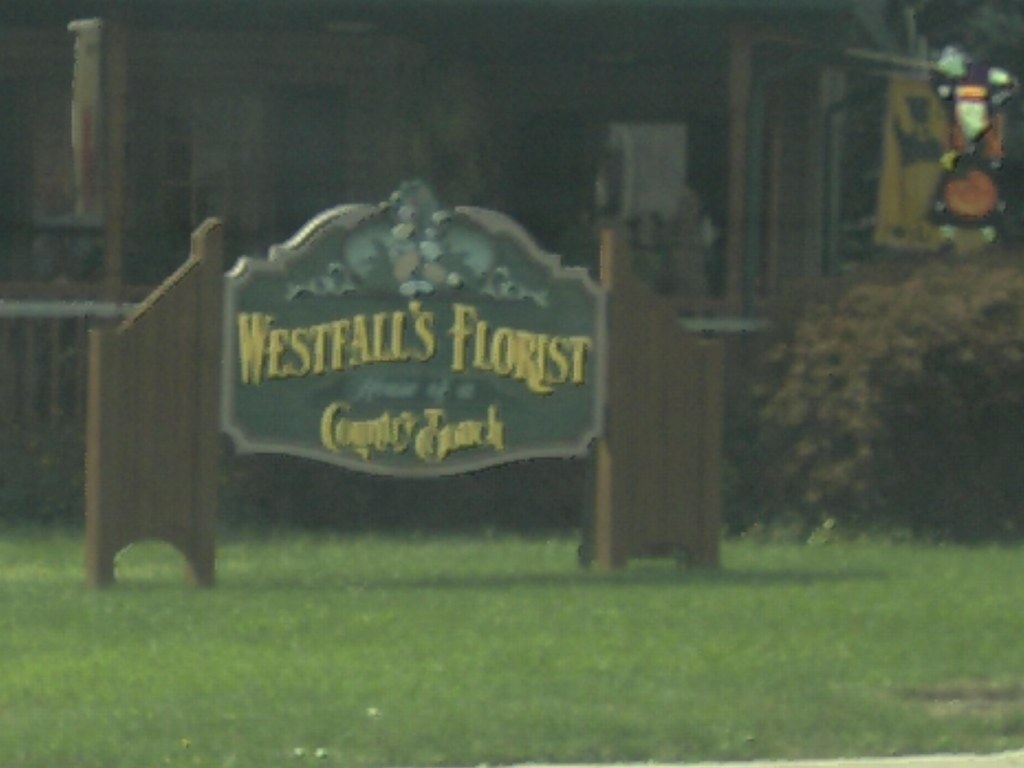 Westfall's Florist Woodsfield, OH A little blurry, but I h… Flickr
