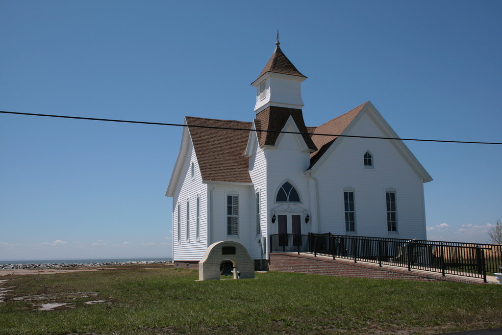 Hoopersville, church A church in Hoopersville on Lower Hoo