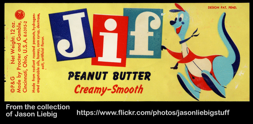 Procter and Gamble Jif peanut butter product packaging… Flickr