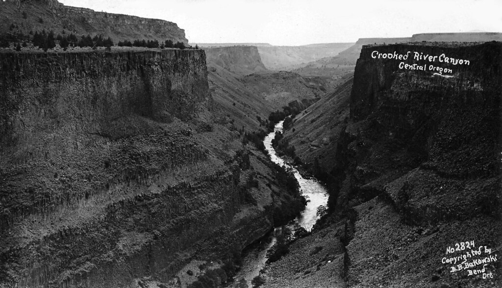 No 2824 Crooked River Canyon, Central Oregon Bakowski Flickr