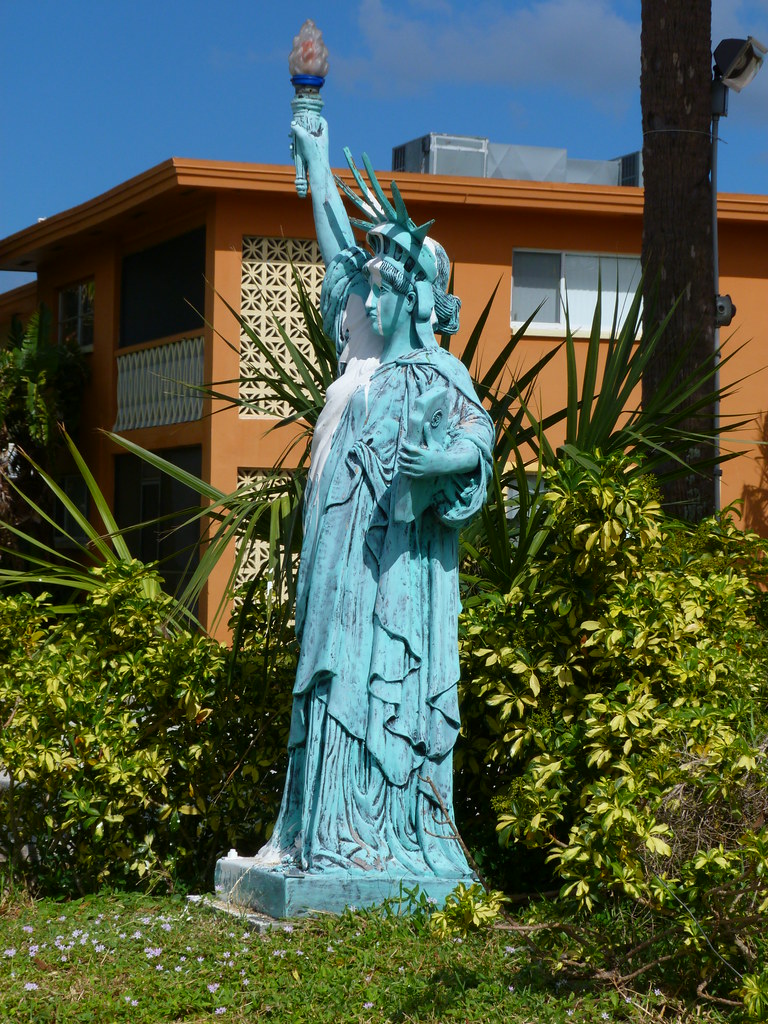 Statue of Liberty besmirched Rusty Clark 100K Photos Flickr