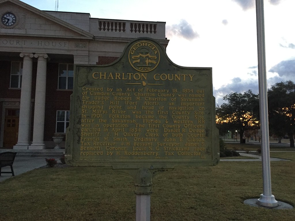 Charlton County Historic Sign. Folkston, Paul Cha… Flickr