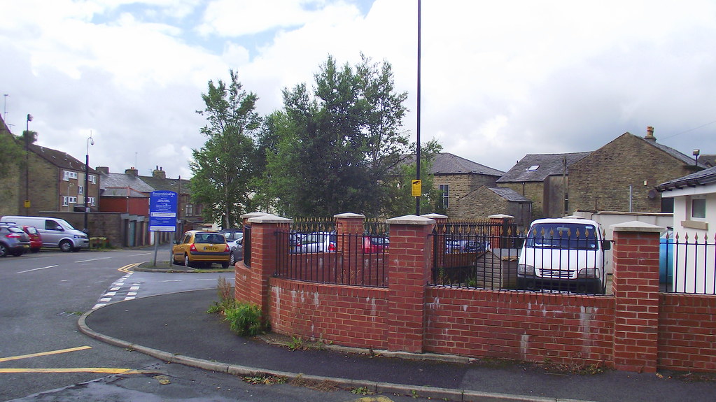 Central Flats, Haslingden for Bryan Yorke Library car park… Robert
