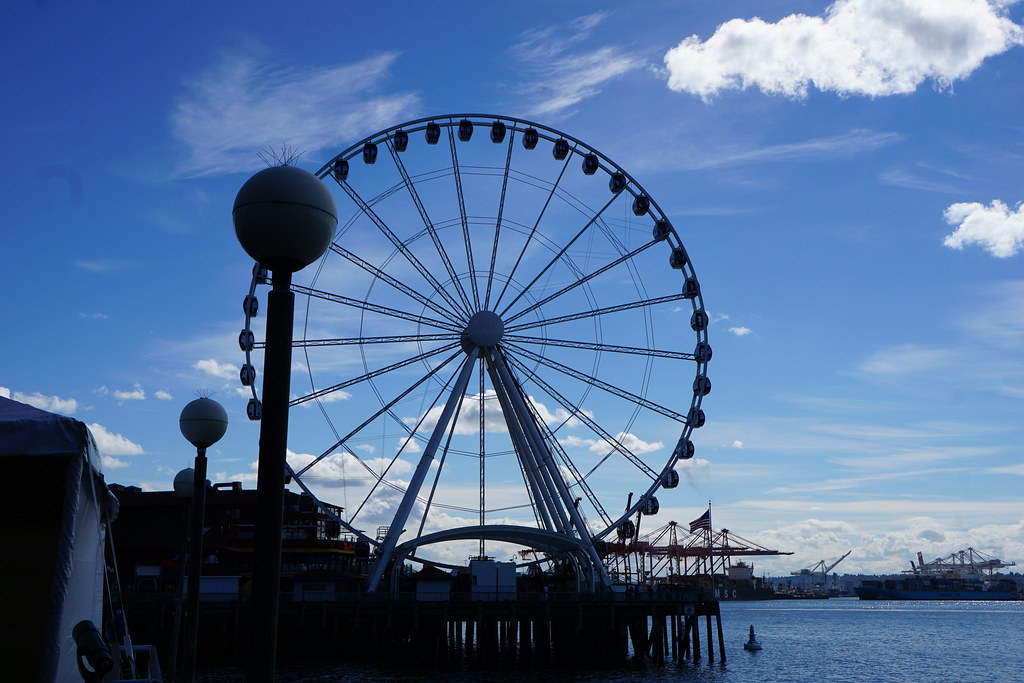 Big wheel Seattle waterfront Big wheel Seattle waterfront Flickr
