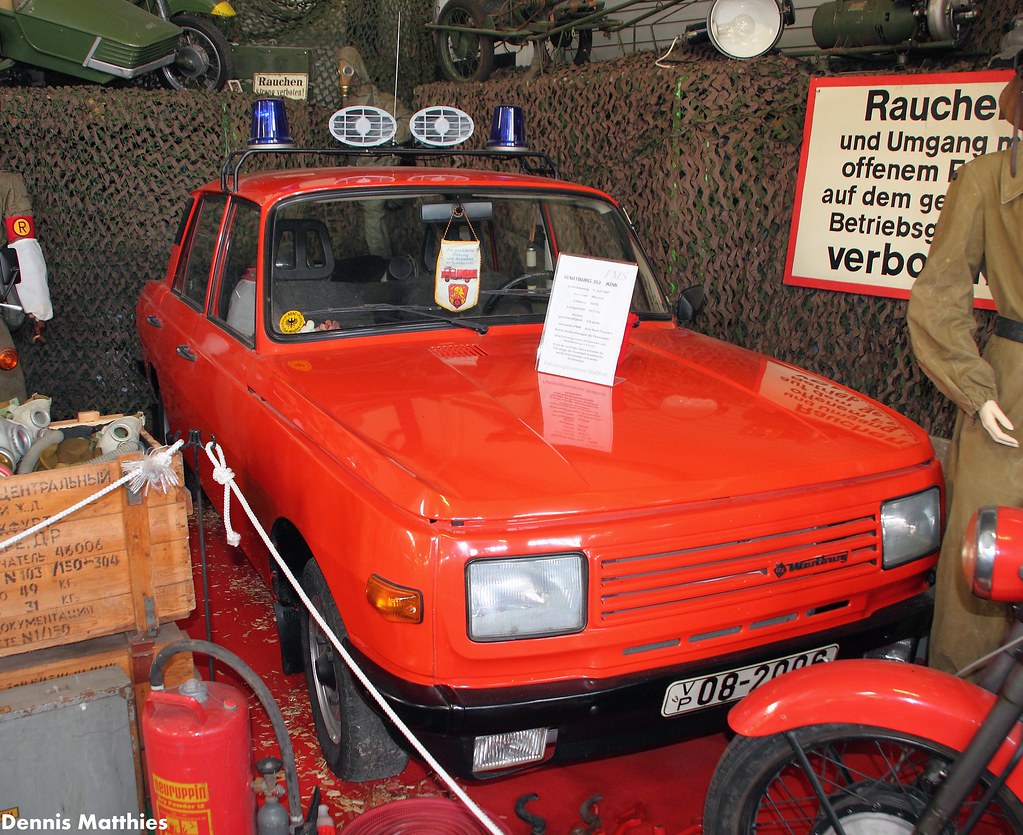 Fire Wartburg A Wartburg 353 in the Fahrzeugmuseum Staßfur… Dennis