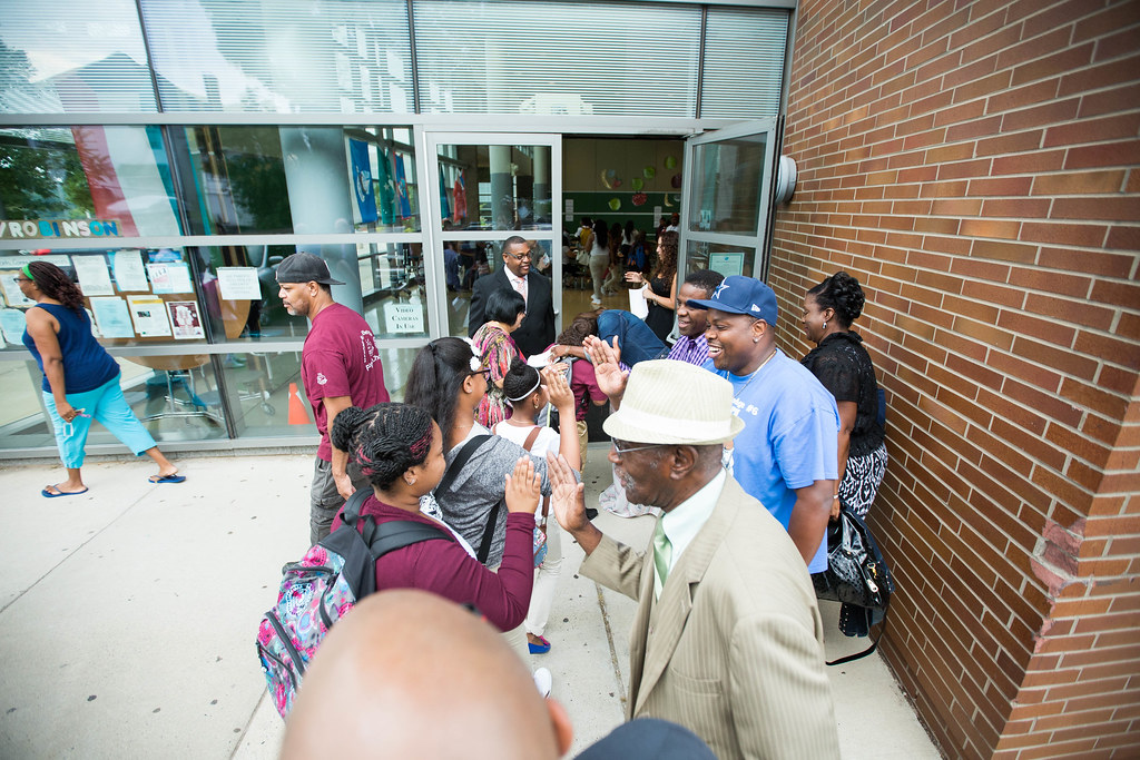 First Day of School King/Robinson New Haven Public Schools New