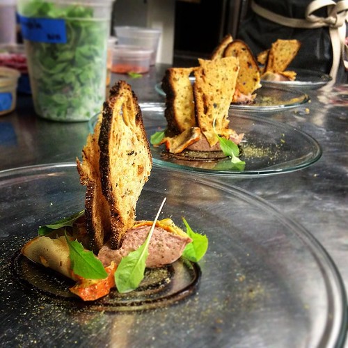 Pheasant liver mousse, pickled lobster mushrooms, dandyluo… Flickr