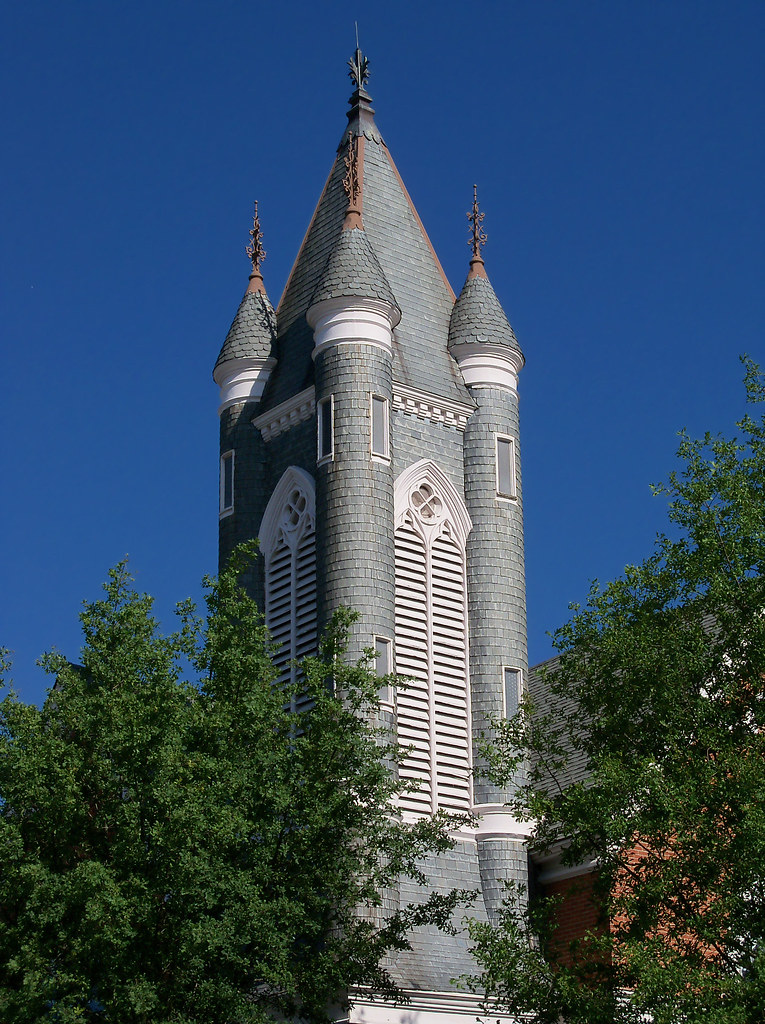 OH New Bremen Church Tower on a church in New Bremen, Oh… Flickr