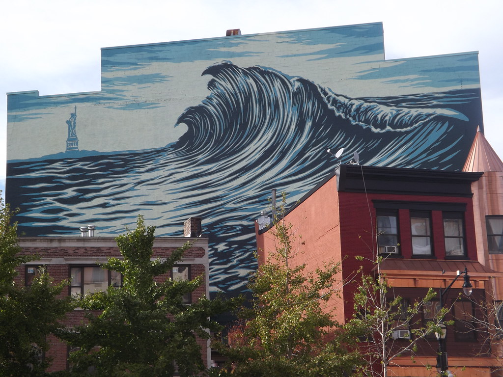 Large Mural, Jersey City, New Jersey Large Mural, Jersey C… Flickr