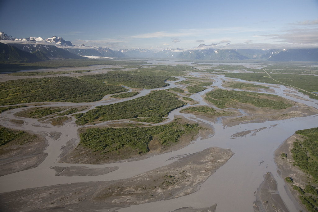 060727408 Aerial Copper River, Copper River Delta, Chugac… Flickr