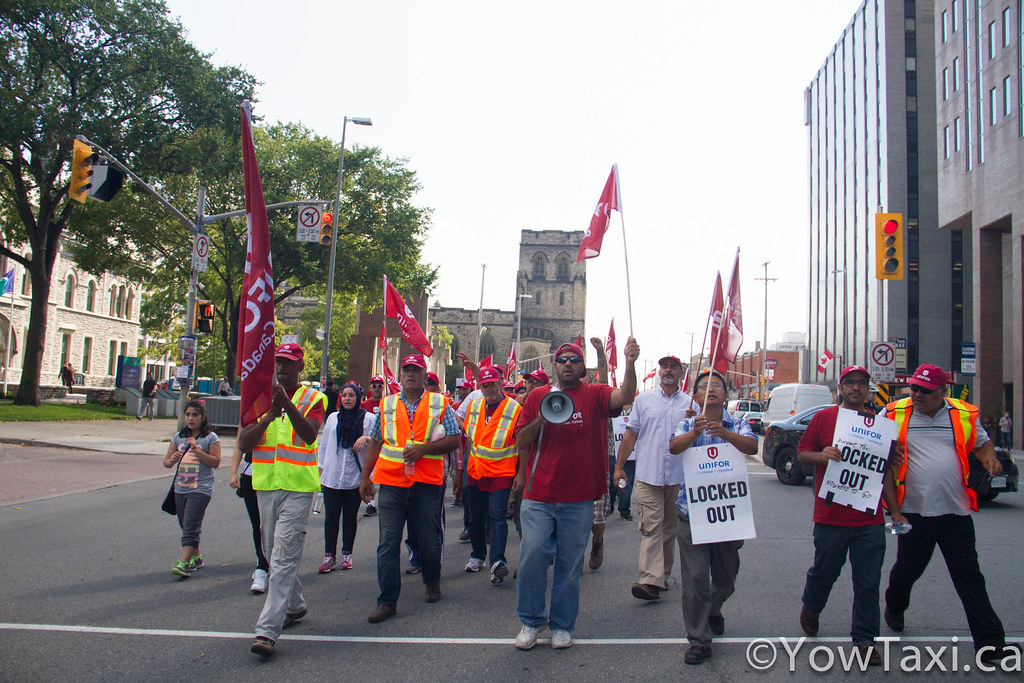 Ottawa Airport Taxi Drivers Protest Lockout Ottawa Interna… Flickr