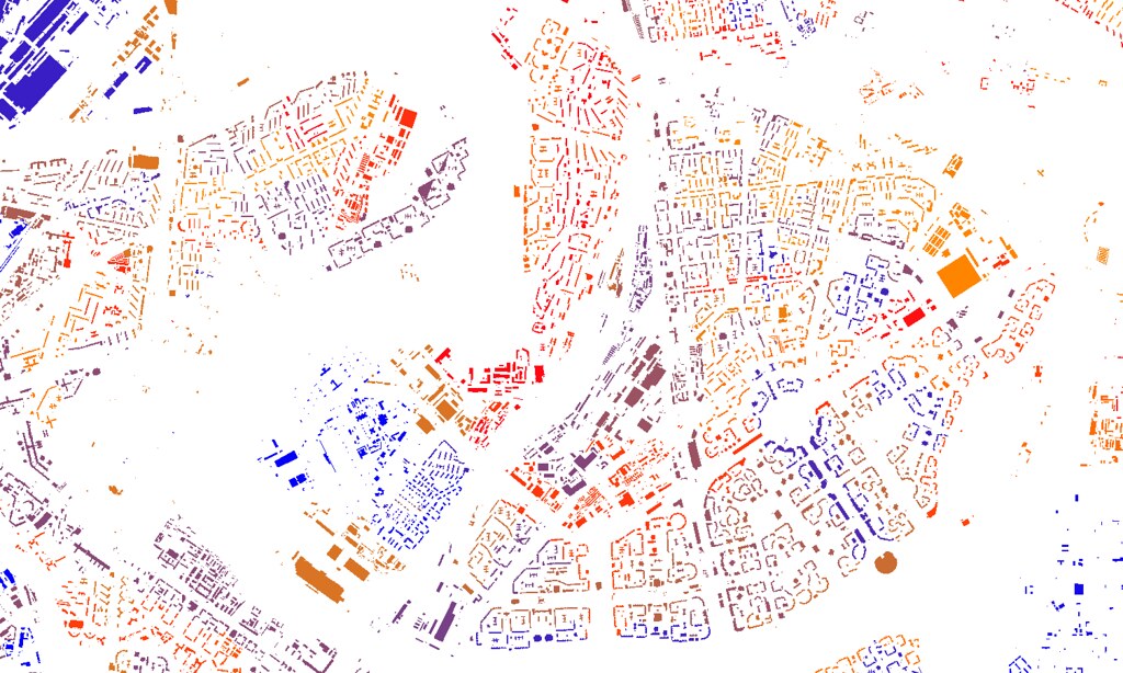 Moscow buildings, painted to street names. Moscow building… Flickr