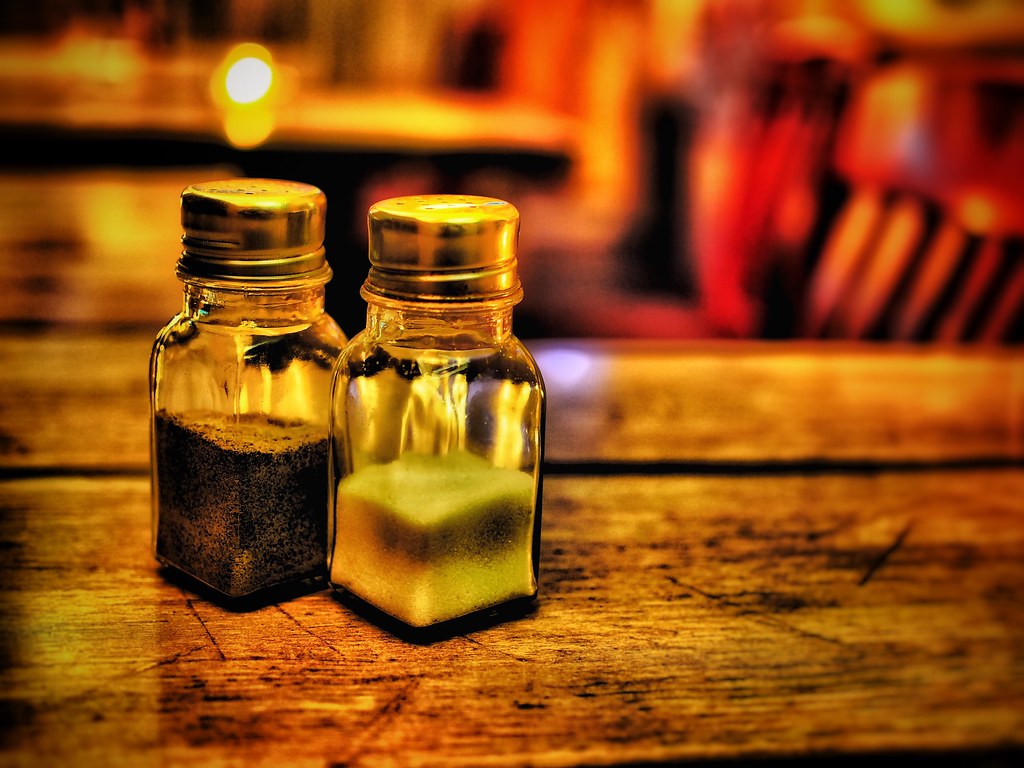pepper and salt Shot in an Italian restaurant in the city … Flickr