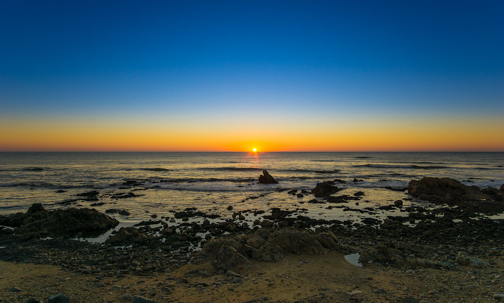 Noirmoutier Couché de soleil sur la plage de Noirmoutier