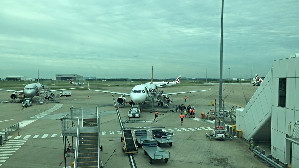 Domestic terminal, Brisbane International Airport, Queensl… Flickr
