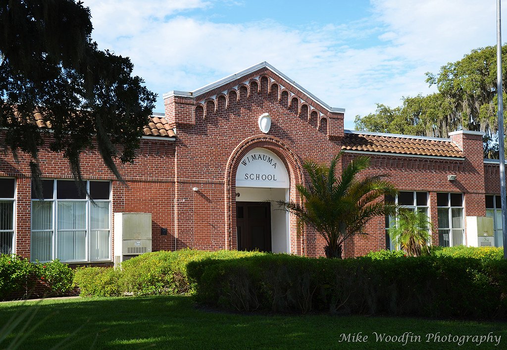 Front Facade of old Wimauma High School Wimauma, FL Now th… Flickr