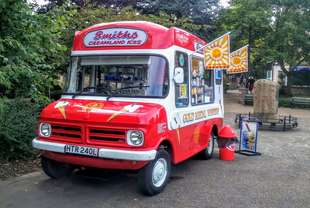 Bedford CF Ice Cream Van, HTR 240L. Bedford CF Ice Cream V… Flickr