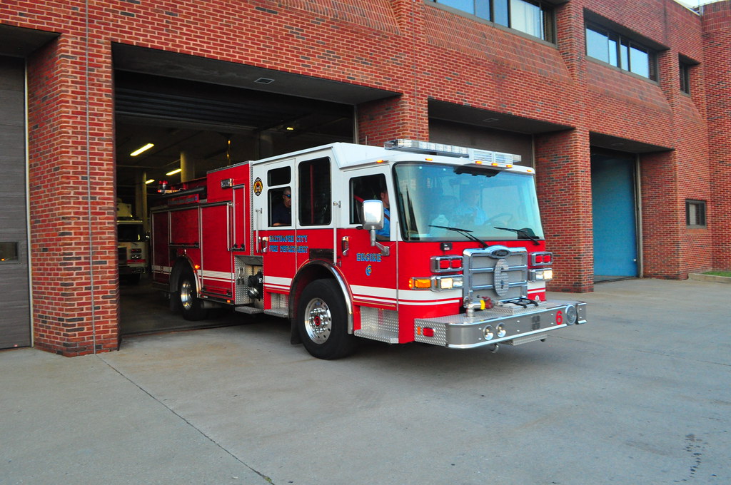 Baltimore City Fire Department Engine 6 2015 Pierce Dash Triborough Flickr