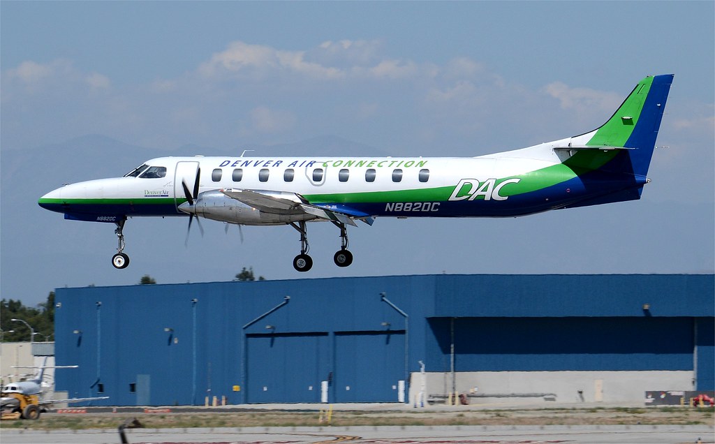 Denver Air Connection Metroliner (N882DC) KLGB Approach Flickr