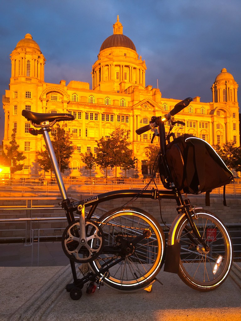 BromptonLiverpool Trusty Brompton at the Liverpool Waterf… Iain