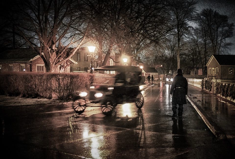 Greenfield Village Nighttime in the rainy weather at Green… Flickr