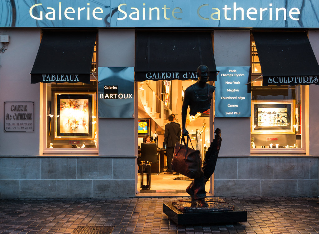 Ste. Catherine Art Gallery, Honfleur, France Honfleur, Cal… Flickr