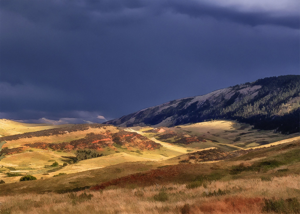 Foothills and Bighorn Mountains, Crow Indian Reservation, … Flickr