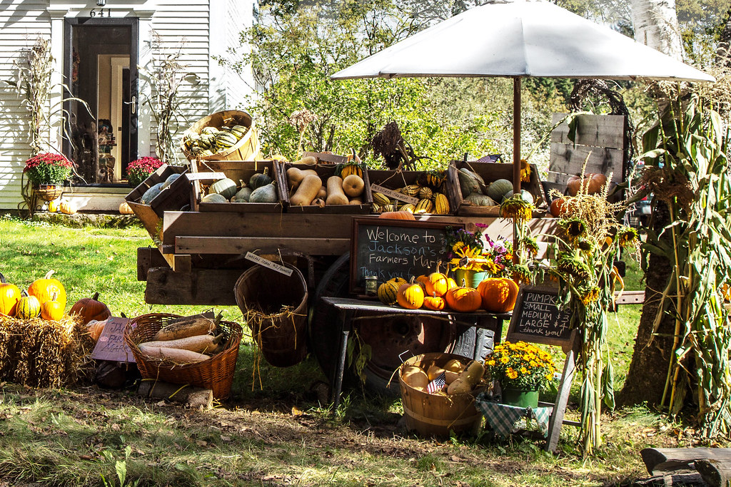 Jackson's Farmer Market, Vermont Le marché fermier des Jac… Flickr
