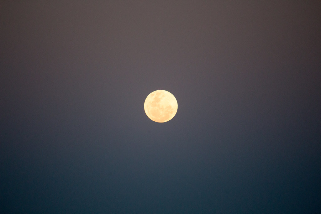 Supermoon Perth November 2016 Supermoon rising over