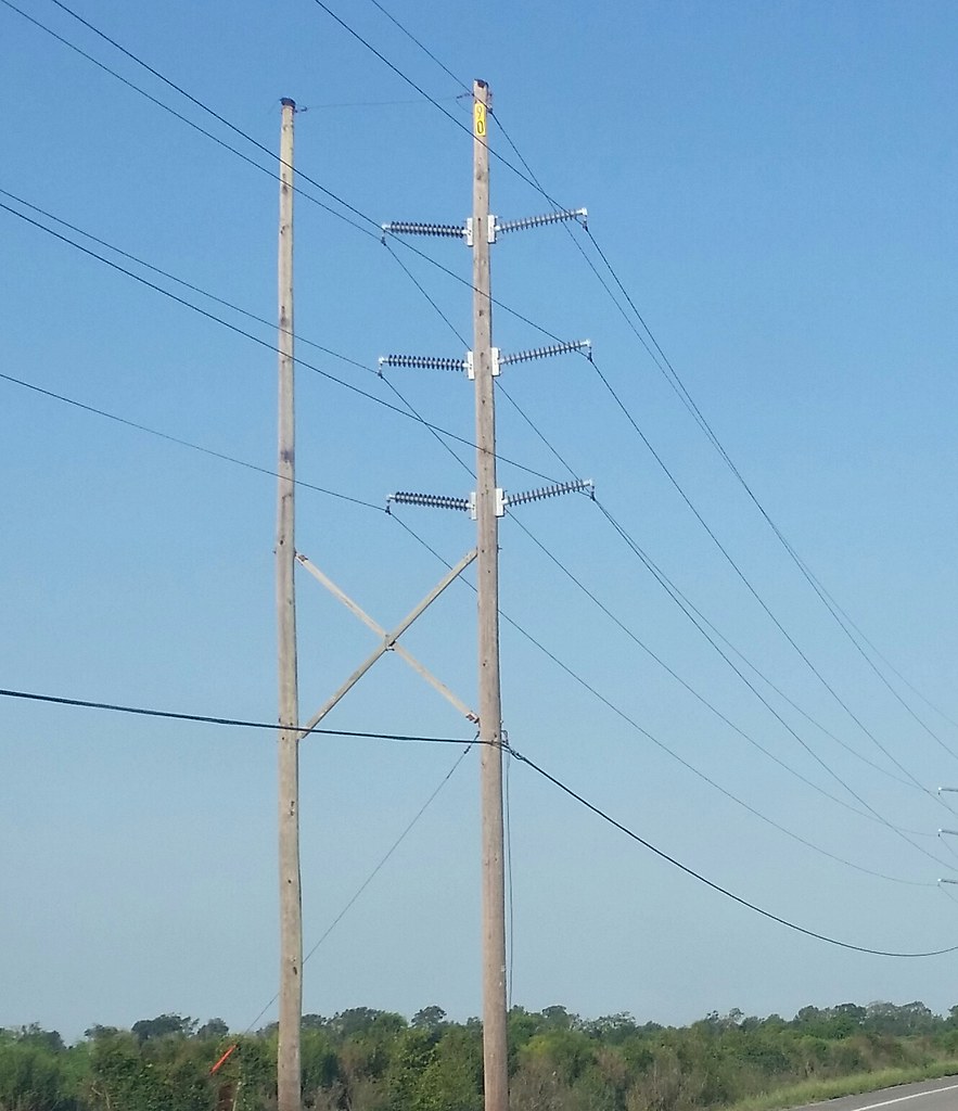 Entergy dual 69kv, Hwy 90, Jefferson Davis Parish, LA Flickr